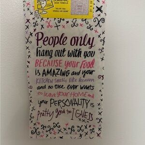BlueQ Funny Kitchen Towel